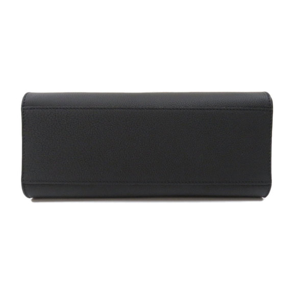 Louis Vuitton Lock Me Tote PM Leather Handbag Noir - Picture 4 of 8